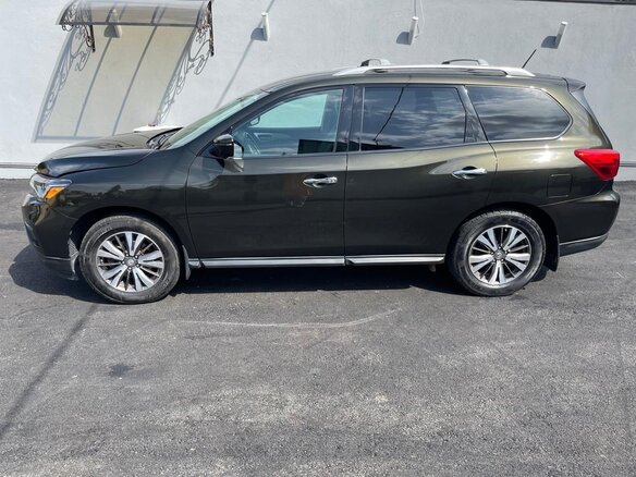 2016 Nissan Pathfinder IV Рестайлинг, зелёный, 1950000 рублей - вид 4