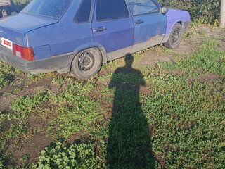 1998 Lada (ВАЗ) 21099, синий, 45000 рублей, вид 2