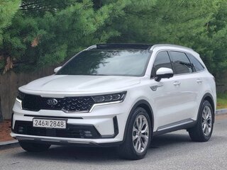 2021 Kia Sorento II Рестайлинг, белый, 2510000 рублей, вид 1