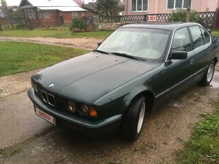 1992 BMW 5 серии 520i III (E34), зелёный, 280000 рублей, вид 1