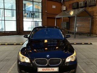 2008 BMW 5 серии 530xi V (E60/E61) Рестайлинг, чёрный, 1250000 рублей, вид 1