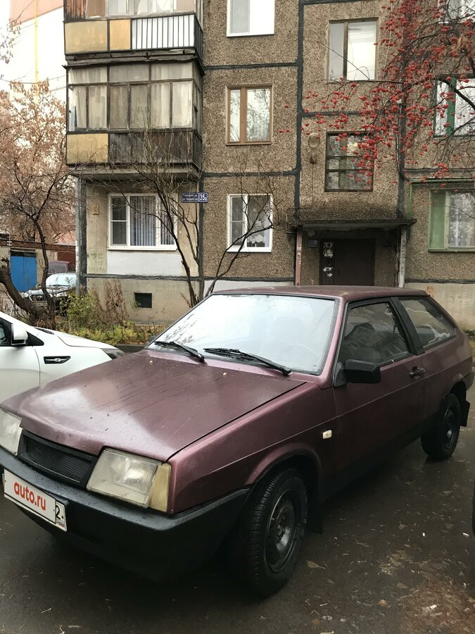 Ваз 2108 фиолетовый