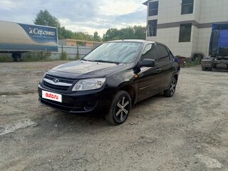 2013 Lada (ВАЗ) Granta I, синий, 315000 рублей, вид 1