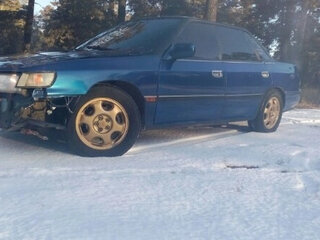 1993 Subaru Legacy I, синий, 100000 рублей, вид 1