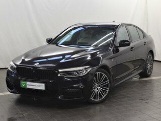2018 BMW 5 серии 530d xDrive VII (G30/G31), чёрный, 3710000 рублей, вид 1
