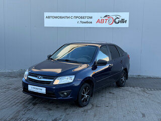 2016 Lada (ВАЗ) Granta I, синий, 487000 рублей, вид 1