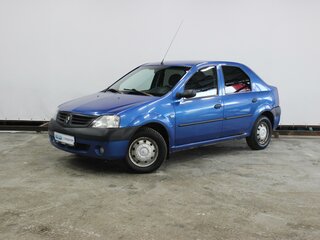 2007 Renault Logan I, синий, 279000 рублей, вид 1