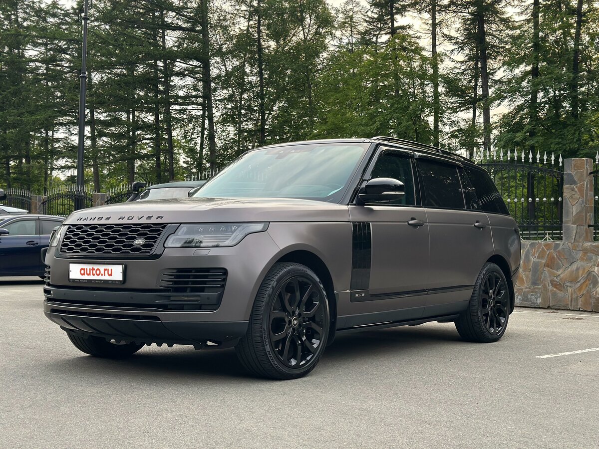 Купить б/у Land Rover Range Rover IV Рестайлинг Long 5.0 AT (525 л.с ...