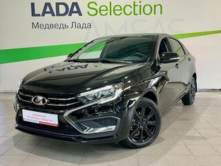 2024 Lada (ВАЗ) Vesta I Рестайлинг (NG), чёрный, 1297000 рублей, вид 1