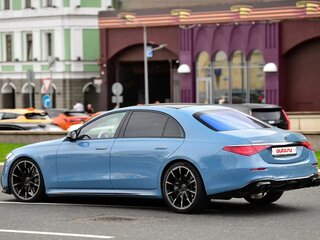 2023 Mercedes-Benz S-Класс 580 Long 4MATIC VII (W223), голубой, 24000000 рублей, вид 1