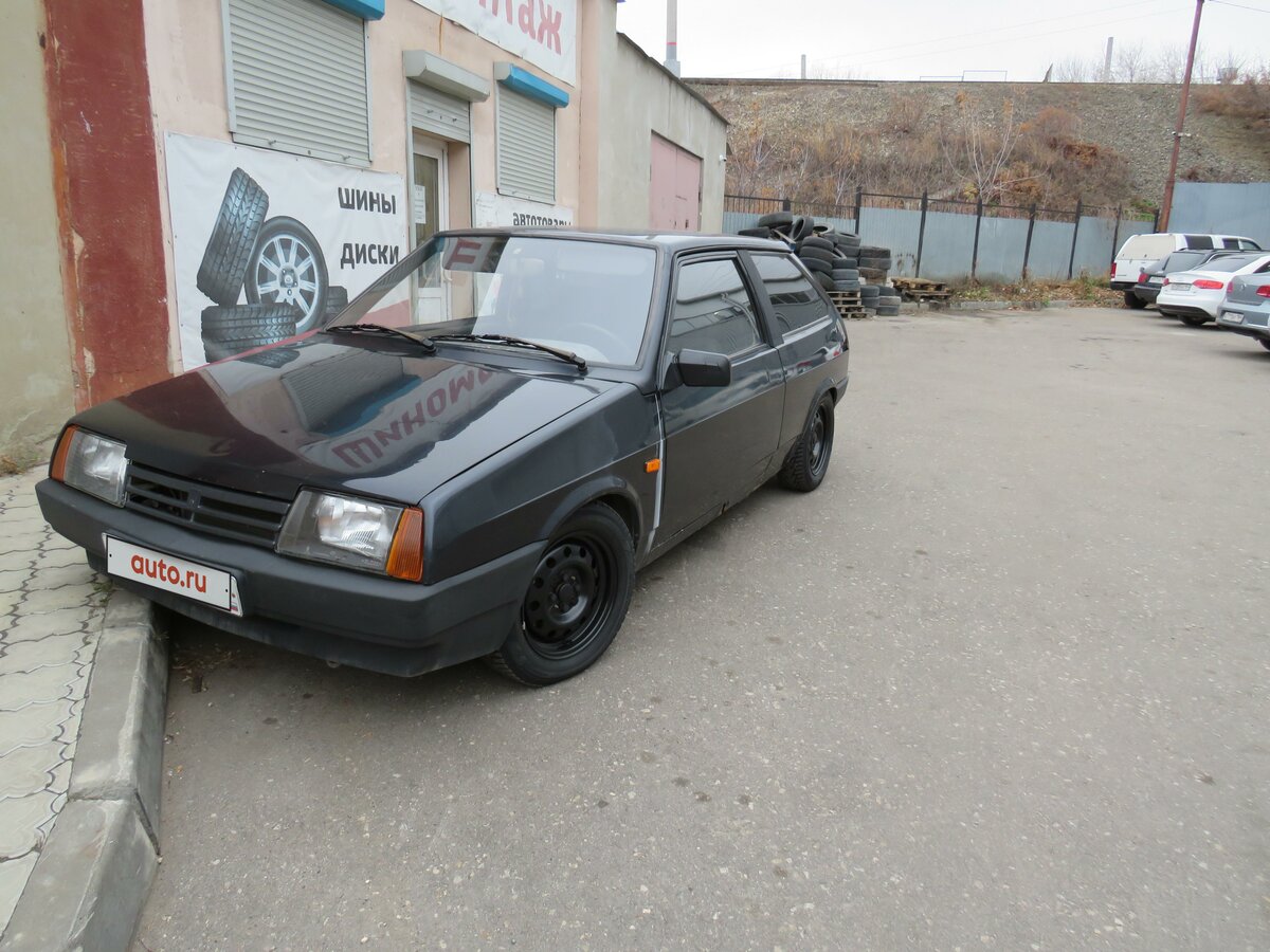 1993 LADA (ВАЗ) 2108, чёрный, 88000 рублей - вид 2