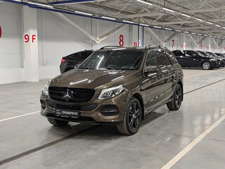 2016 Mercedes-Benz GLE 500 I (W166), коричневый, 3440000 рублей, вид 1