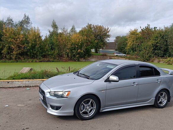 2008 Mitsubishi Lancer X, серебристый, 950000 рублей - вид 5