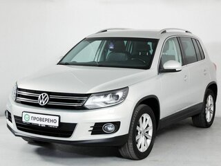 2012 Volkswagen Tiguan I Рестайлинг, серебристый, 1079000 рублей, вид 1