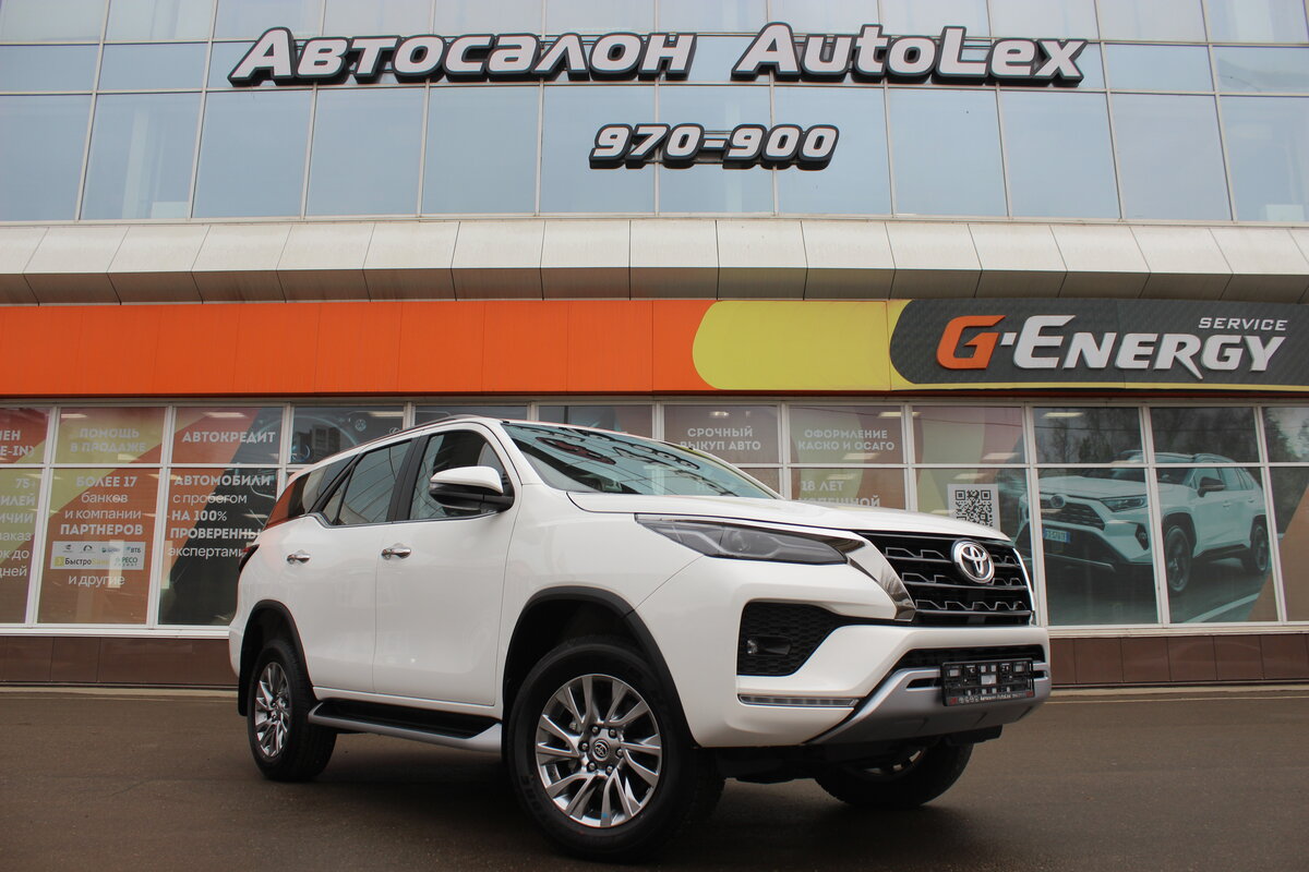 Купить б/у Toyota Fortuner II Рестайлинг 2.8d AT (200 л.с.) 4WD дизель ...