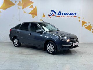 2019 Lada (ВАЗ) Granta I Рестайлинг, серый, 690000 рублей, вид 1