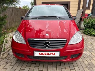 2008 Mercedes-Benz A-Класс 170 II (W169), красный, 380000 рублей, вид 1