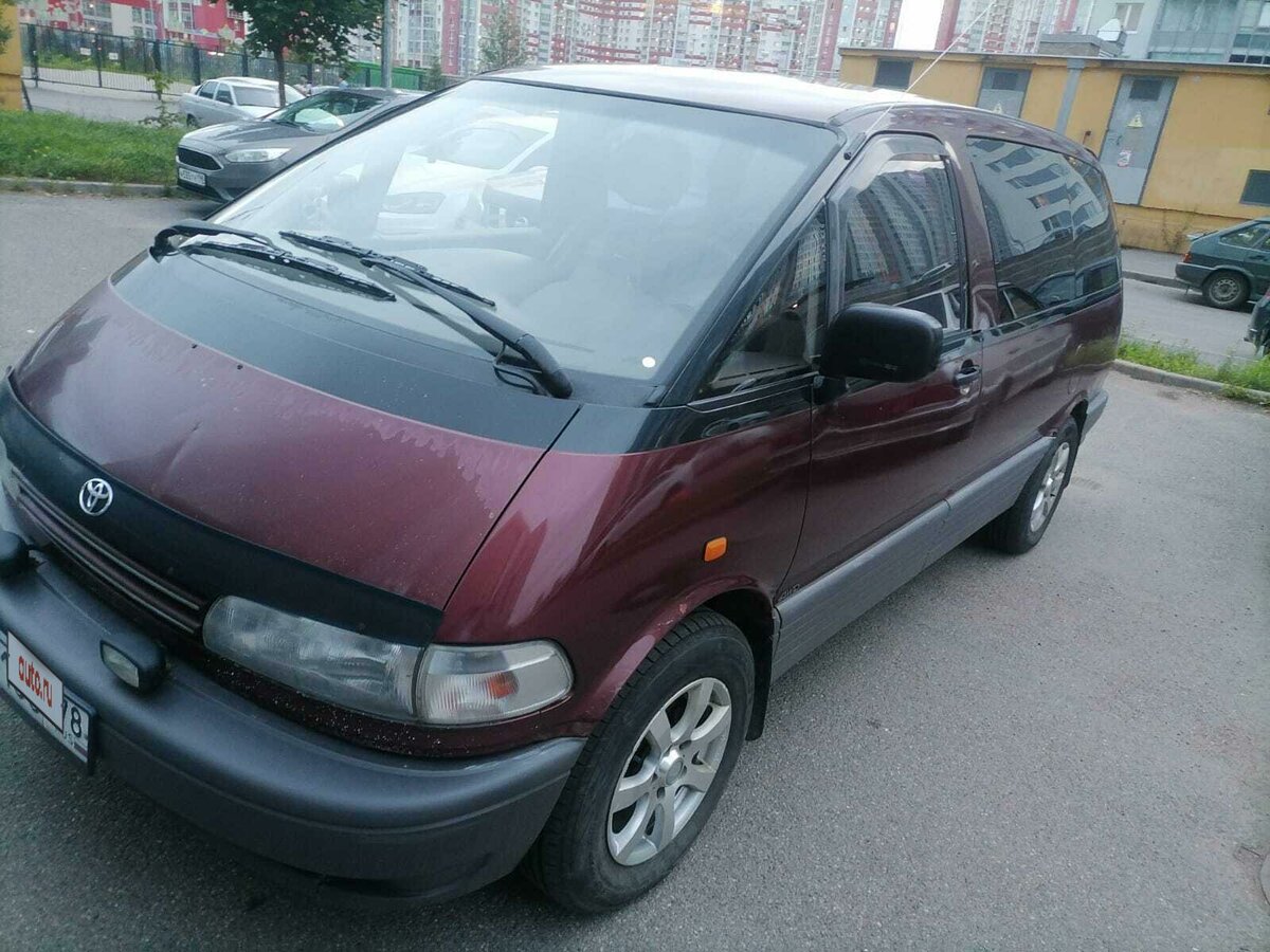 Купить б/у Toyota Previa I (XR10, XR20) 2.4 MT (132 л.с.) 4WD бензин ...