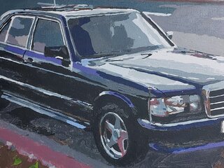1990 Mercedes-Benz S-Класс 300 II (W126) Рестайлинг, синий, 1800000 рублей, вид 2