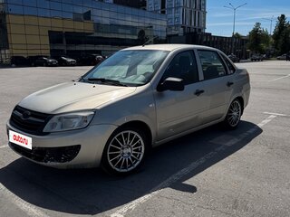 2013 Lada (ВАЗ) Granta I, бежевый, 350000 рублей, вид 1