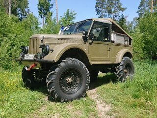 1965 ГАЗ 69, зелёный, 1200000 рублей, вид 1