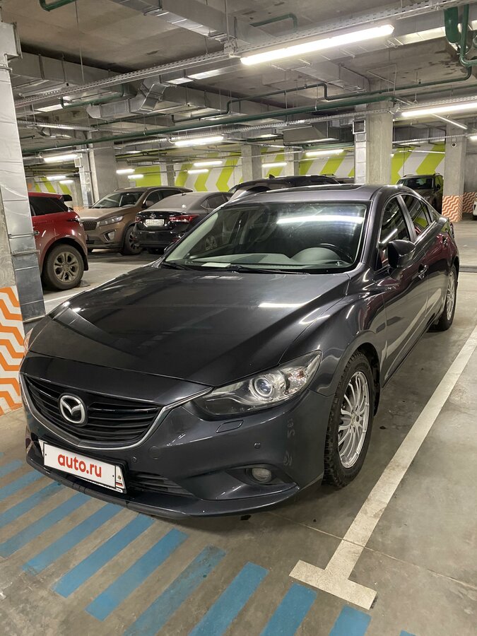 2013 Mazda 6 III (GJ), серый - вид 1