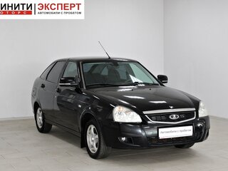 2014 Lada (ВАЗ) Priora I Рестайлинг, чёрный, 519900 рублей, вид 1