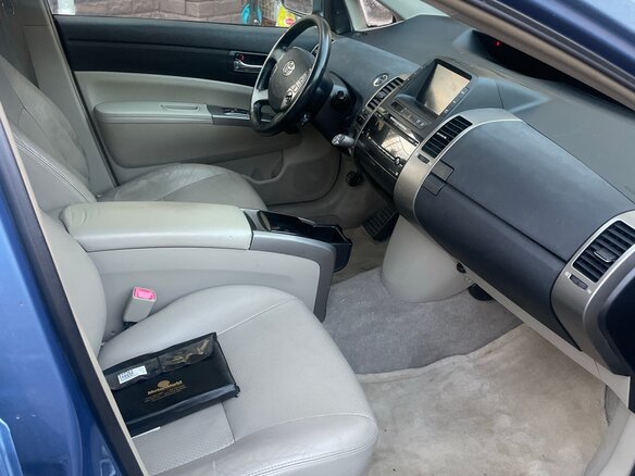 2007 Toyota Prius II Рестайлинг (XW20), голубой, 780000 рублей - вид 6