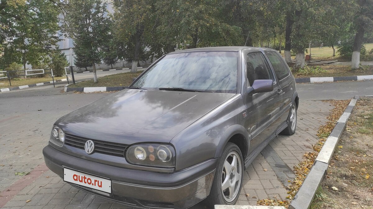 1994 Volkswagen Golf GTI III, серебристый, 190000 рублей - вид 1
