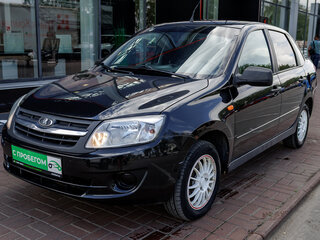 2015 Lada (ВАЗ) Granta I, чёрный, 410000 рублей, вид 1