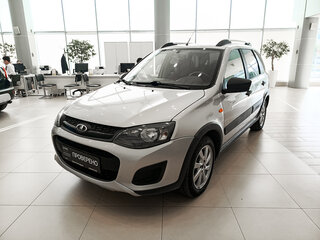 2015 Lada (ВАЗ) Kalina Cross II, серебристый, 498000 рублей, вид 1