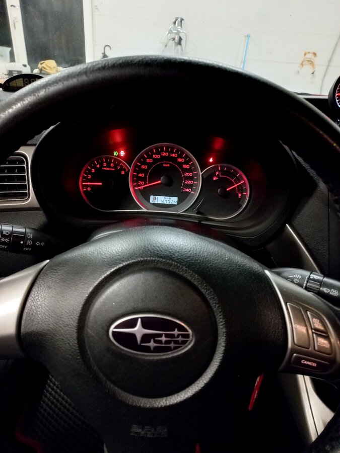 2008 Subaru Impreza III, красный, 750000 рублей - вид 5