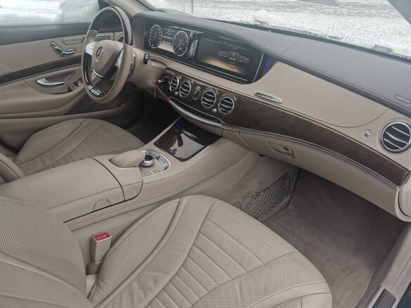 2013 Mercedes-Benz S-Класс 500 Long VI (W222, C217), коричневый - вид 12