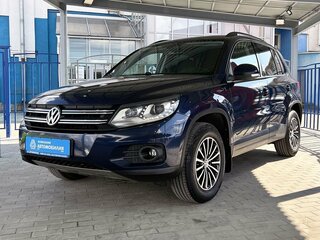 2013 Volkswagen Tiguan I Рестайлинг, синий, 1325000 рублей, вид 1