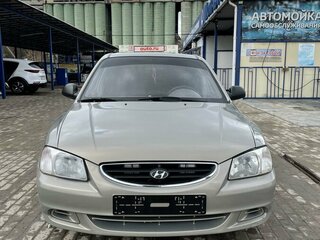 2008 Hyundai Accent ТагАЗ II, бежевый, 320000 рублей, вид 1