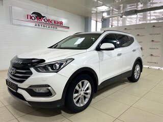 2017 Hyundai Santa Fe III Рестайлинг, белый, 1999000 рублей, вид 1
