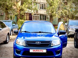 2018 Lada (ВАЗ) Granta I, синий, 600000 рублей, вид 2