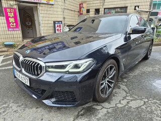 2022 BMW 5 серии 520i VII (G30/G31) Рестайлинг, синий, 4250227 рублей, вид 1