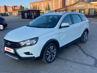 2020 Lada (ВАЗ) Vesta SW Cross I, белый, 950000 рублей, вид 1