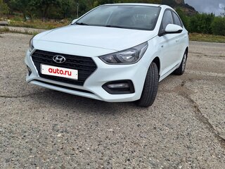 2018 Hyundai Solaris II, белый, 1150000 рублей, вид 1