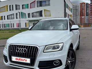 2013 Audi Q5 I (8R) Рестайлинг, белый, 2750000 рублей, вид 1
