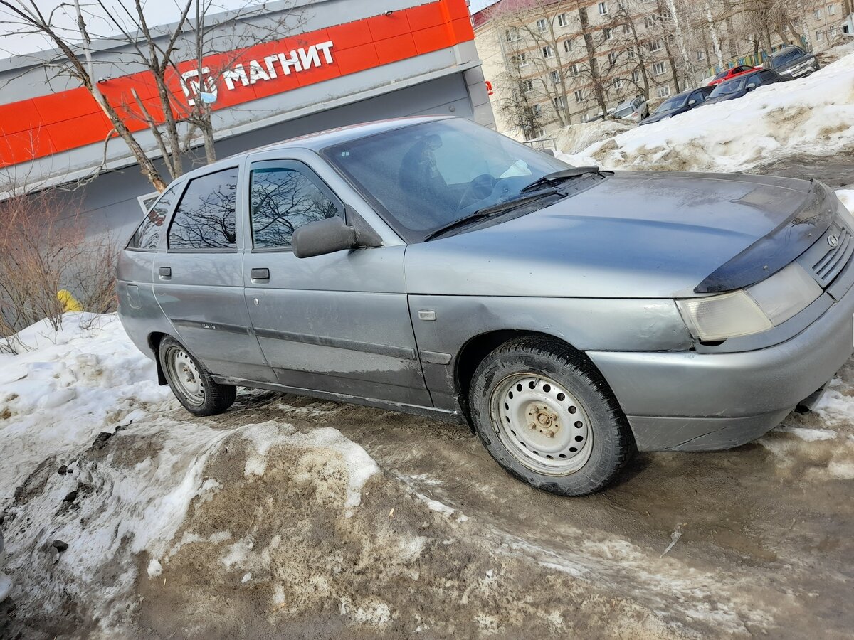 Серый ваз 1118