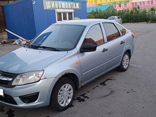 2015 Lada (ВАЗ) Granta I, голубой, 300000 рублей, вид 1