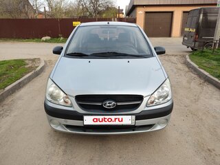 2007 Hyundai Getz I Рестайлинг, серебристый, 425777 рублей, вид 1