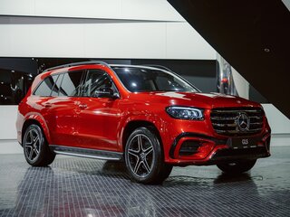 2023 Mercedes-Benz GLS 450 d II (X167) Рестайлинг, красный, 19406339 рублей, вид 1