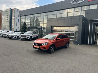 2019 Lada (ВАЗ) Vesta SW Cross I, оранжевый, 1000000 рублей, вид 1
