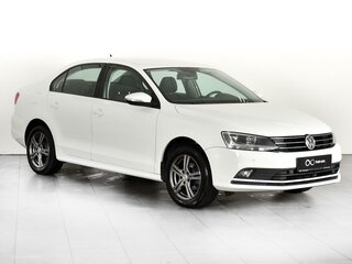 2016 Volkswagen Jetta VI Рестайлинг, белый, 1097000 рублей, вид 1