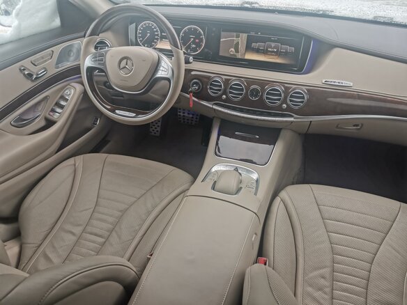 2013 Mercedes-Benz S-Класс 500 Long VI (W222, C217), коричневый - вид 11