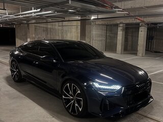 2022 Audi A7 50 TDI II (4K), синий, 5280000 рублей, вид 1