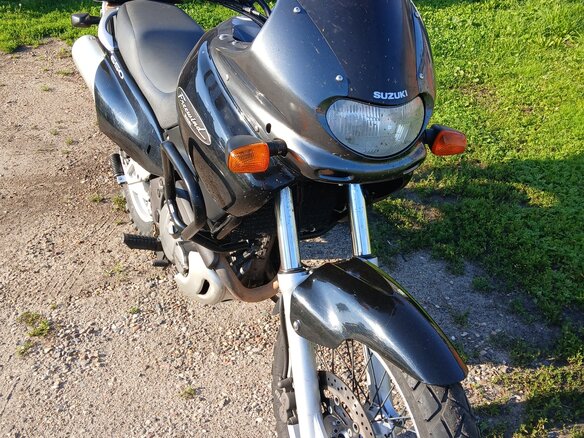 1998 Suzuki XF 650 Freewind, чёрный, 335000 рублей - вид 2